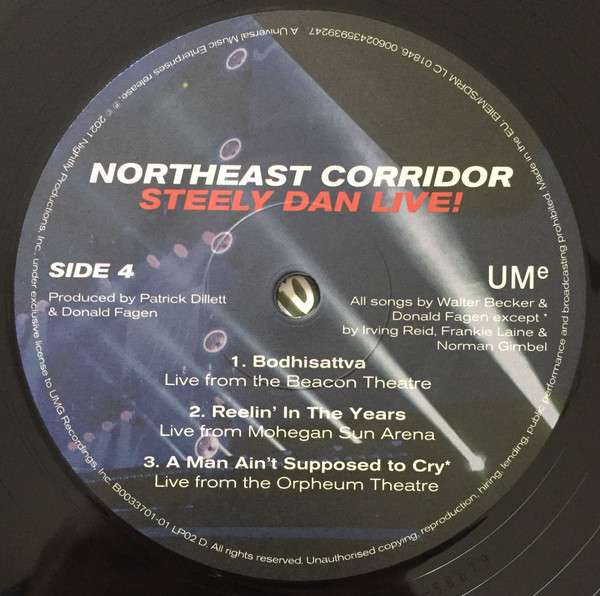 Steely Dan – Northeast Corridor: Steely Dan Live! (2 LP)